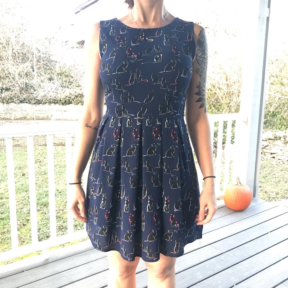 Goldkid London cat dress size 4